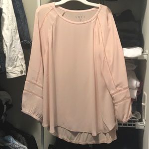 Blush Pink Statement Top